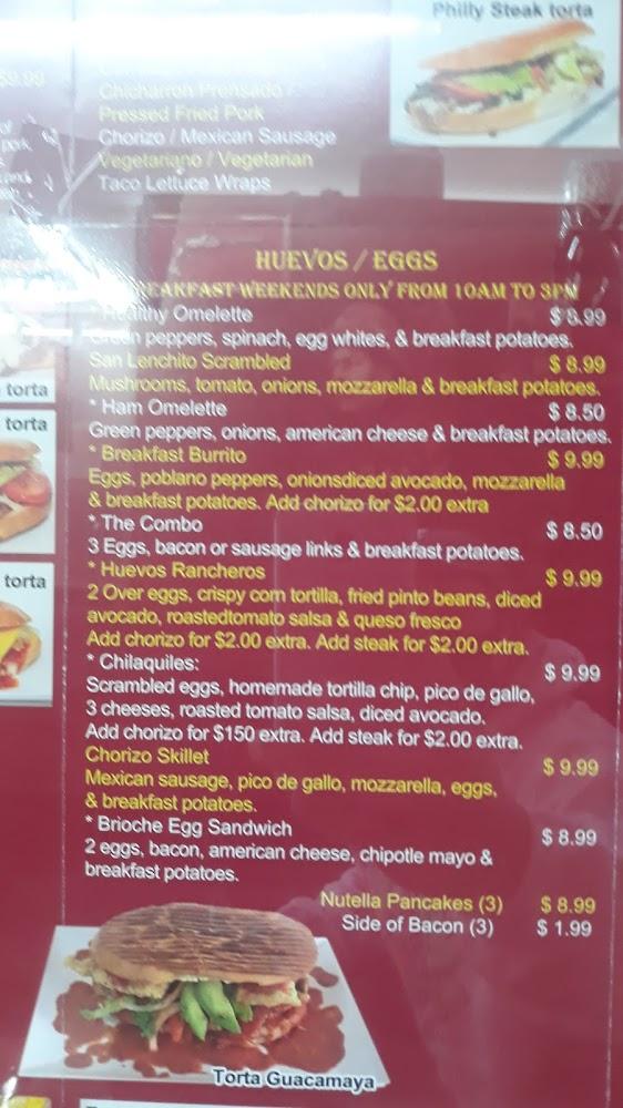 Torteria San Lenchito Menu image 4